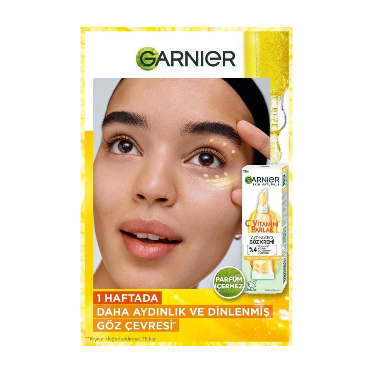 Garnier  C Vitamini Parlak Aydinlatici Göz Kremi 15Ml