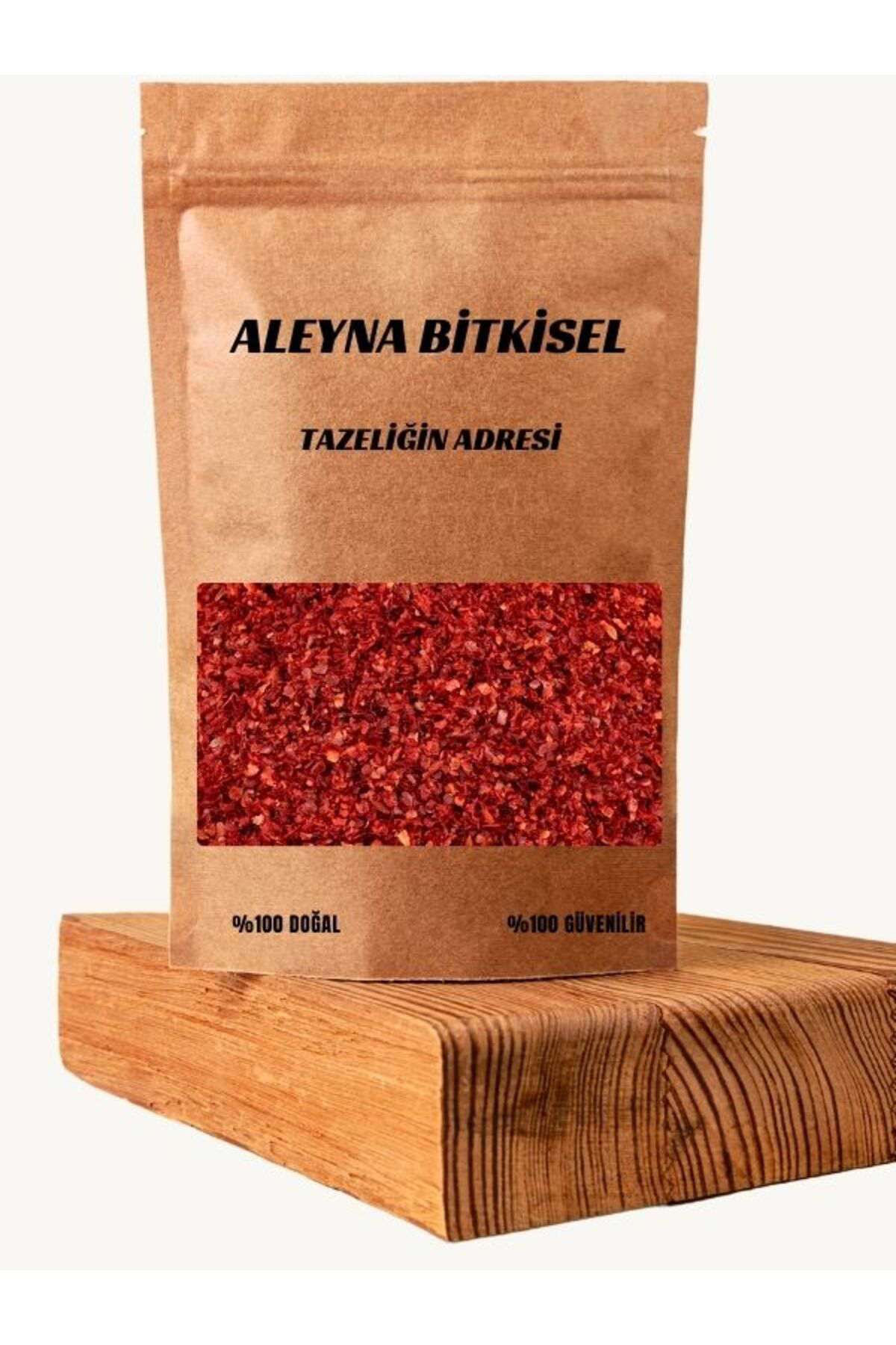 Aleyna Bitkisel Gaziantep İpek Pulbiber 250 Gr (Orta Aci)
