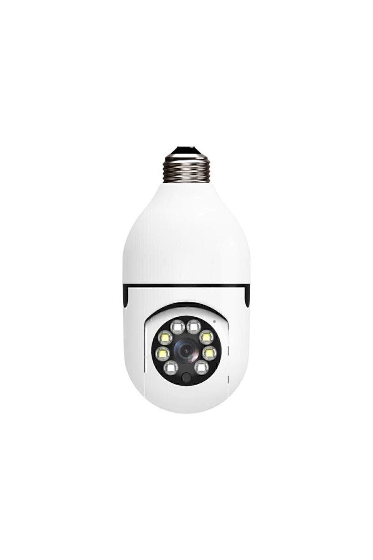 Yusuftex Gece Görüşlü 360 Derece 1080P Wifi Kamera - Kablosuz Panoramik Ev