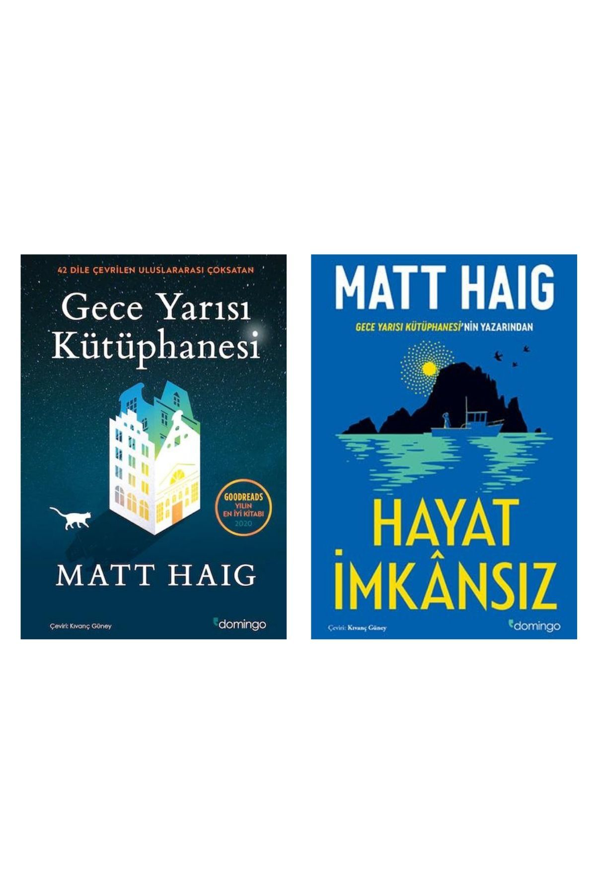 Gece Yarısı Kütüphanesi + Hayat İmkansız 2 Kitap