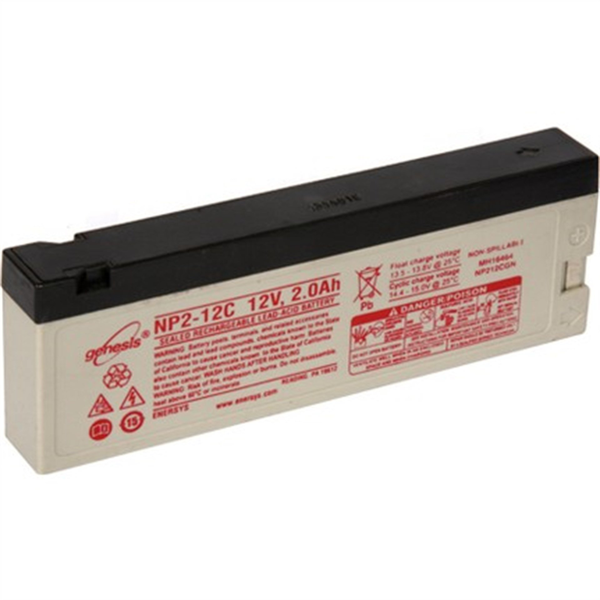 Genesis  12 V C Bloc 12 V 2 Ahm Akü