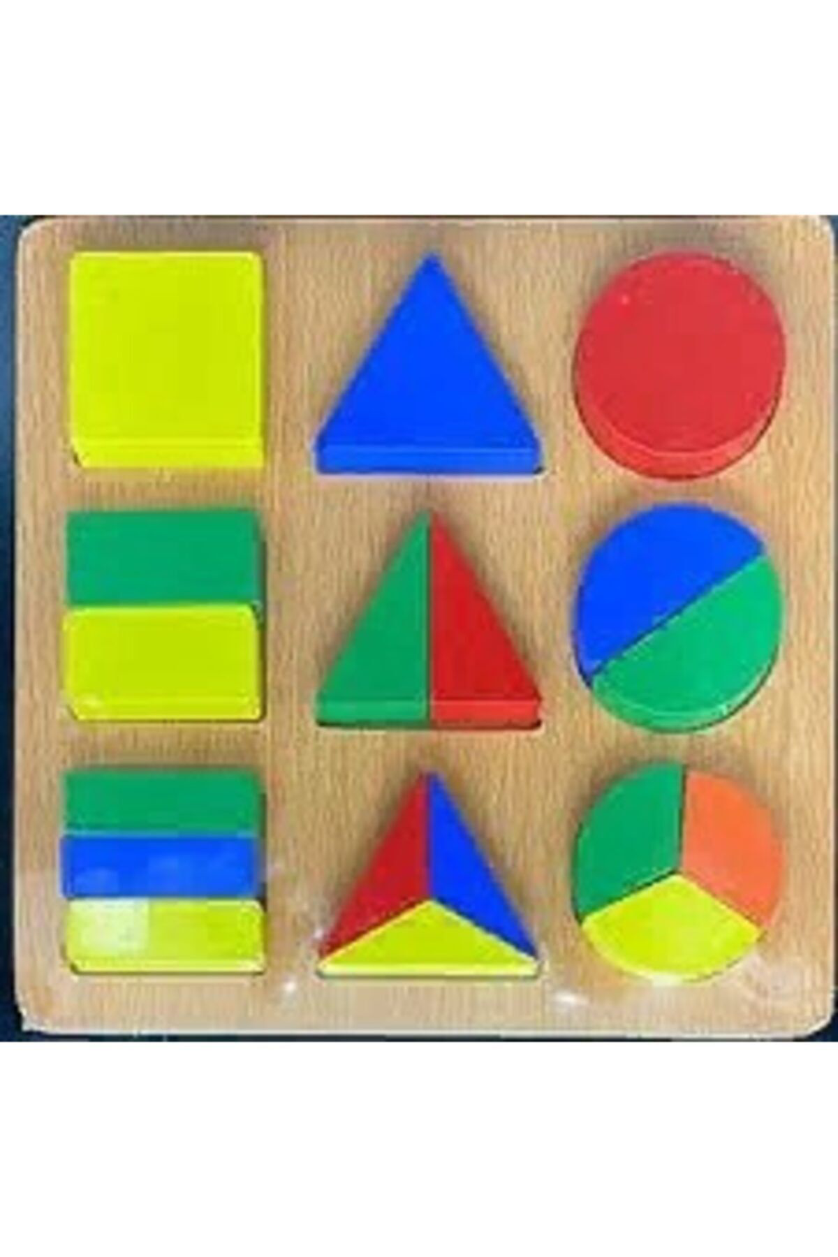 Elif Aksesuar Geometri Renkli Oyuncak