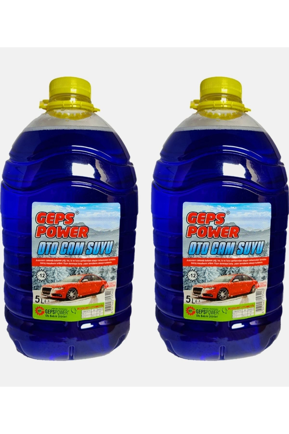 Gepspower Geps Power Oto Cam Suyu Yiğitay 5Lt X 2 Adet