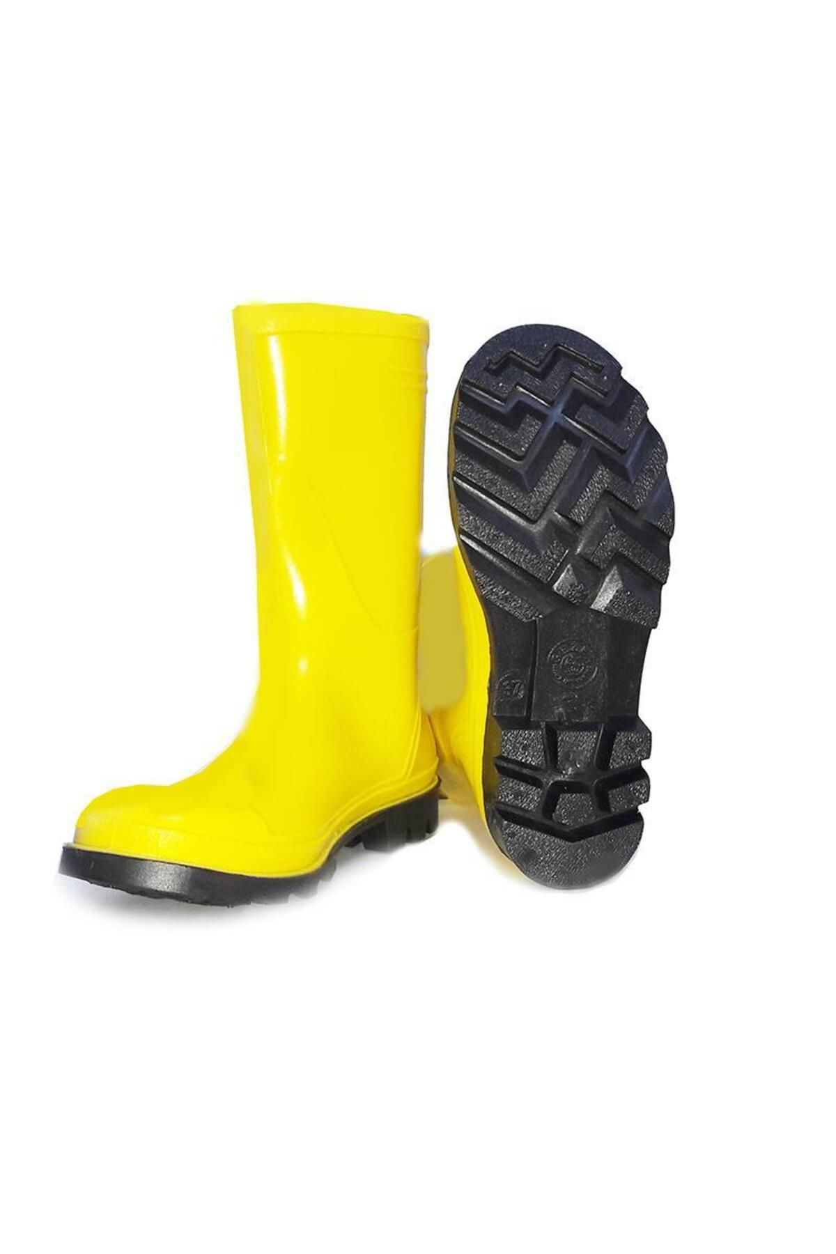 K&A Gezer Pvc Kisa Çizme Sari 37 Numara