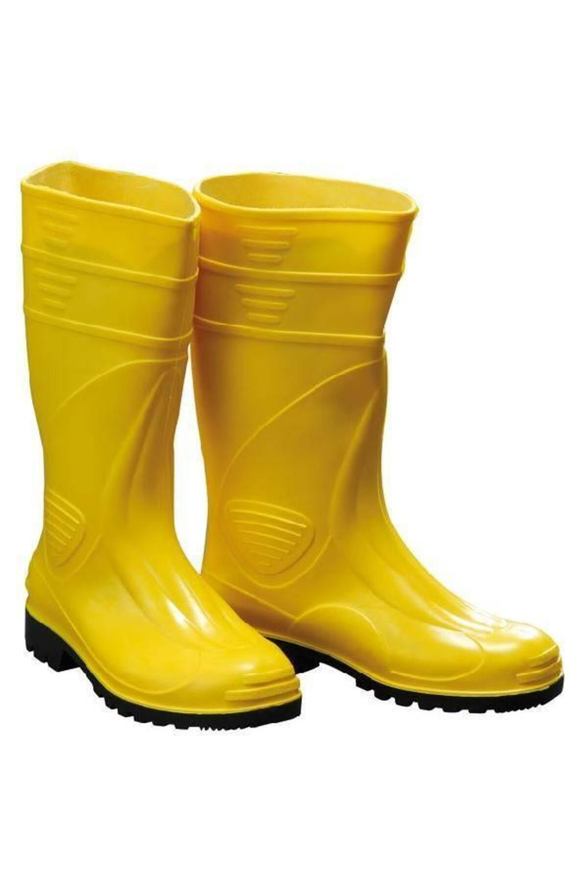 K&A Gezer Pvc Uzun Çizme Sari 41 Numara
