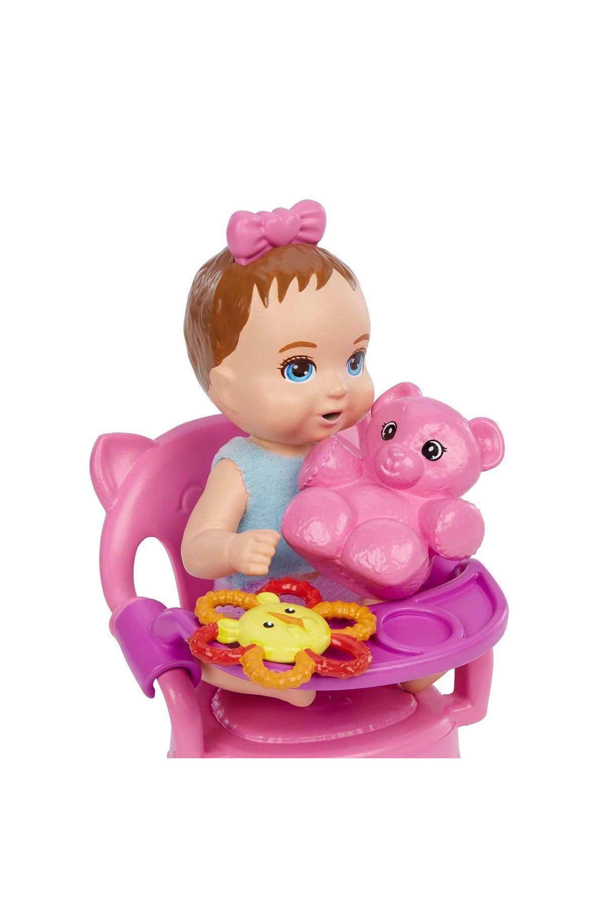 Gizmurstore Ghv83 Özellikli Minik Bebekler /Barbie Bebek Bakicisi -1 Adet Fiy
