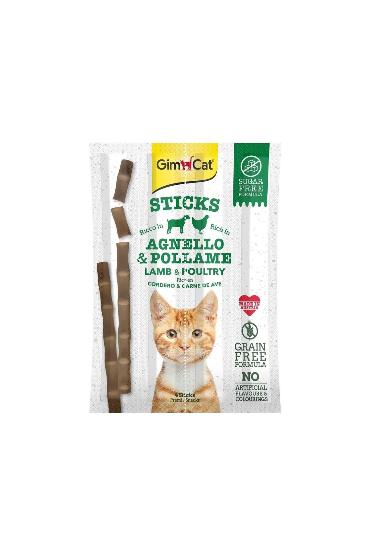 Gimcat  Kedi Odul Stick Kuzu Tavuk
