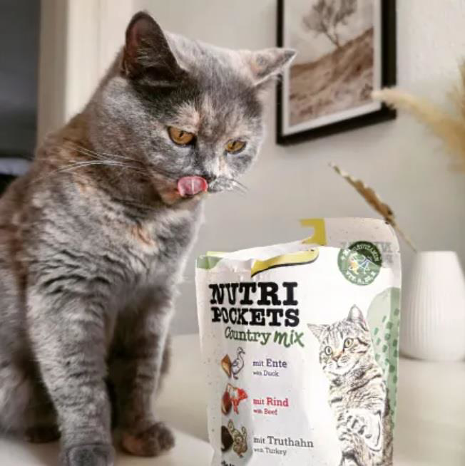 Gimcat  Nutripockets Kedi Ödülü Country Mix 150 Gr