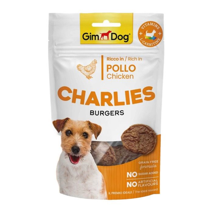Gimdog  Charlies Burgers Tavuklu Köpek Ödülü 70 Gr