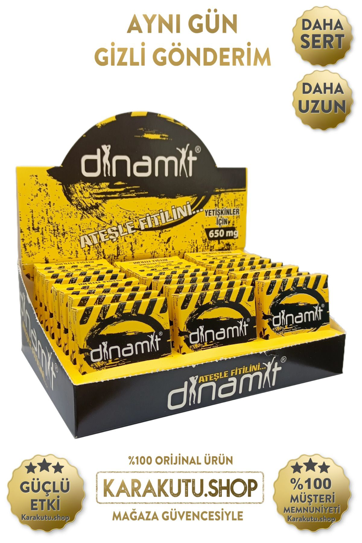 Dinamit Ginseng Kapsül 24 Adet