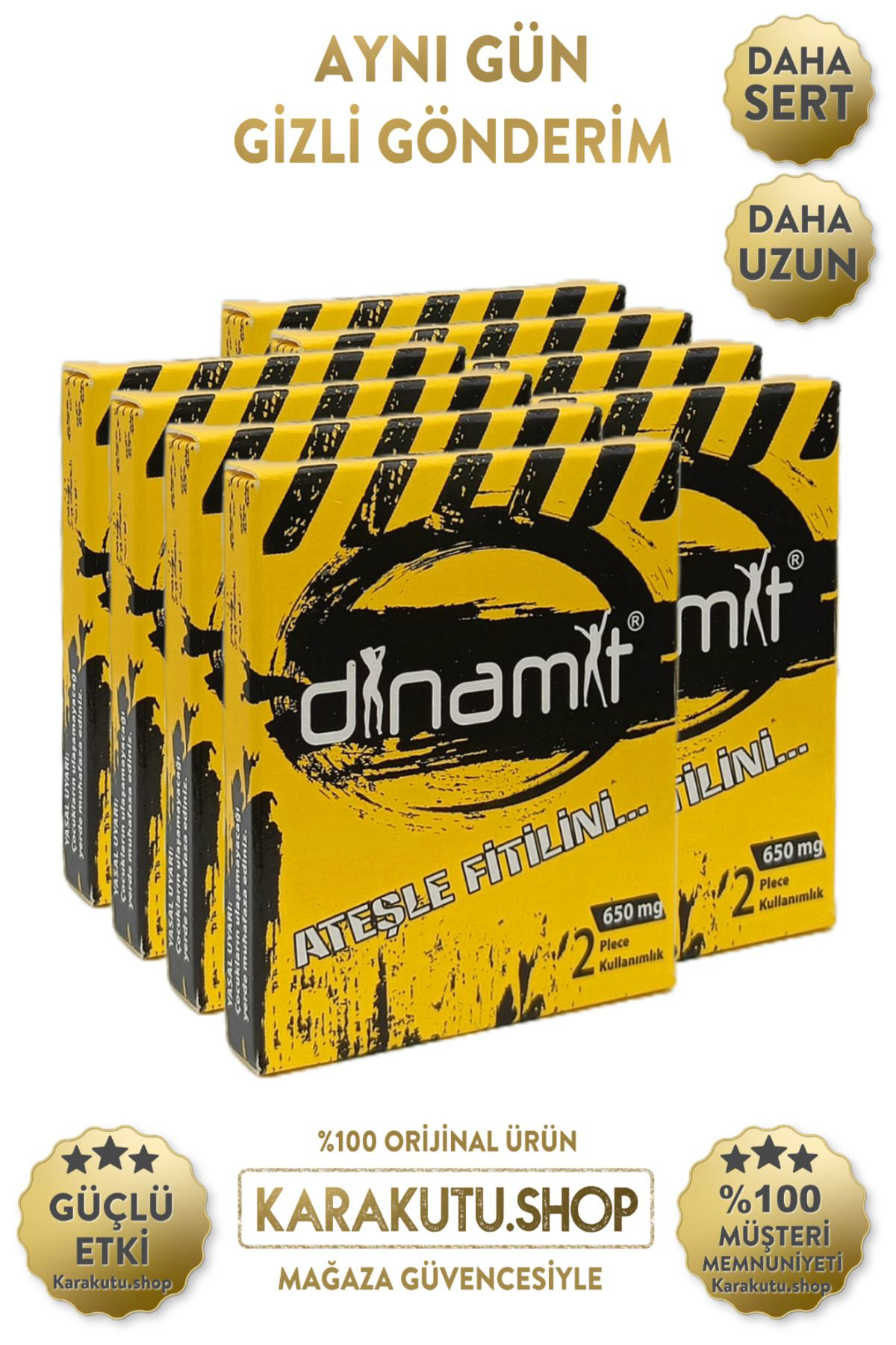 Dinamit Ginseng Kapsül 6 Adet
