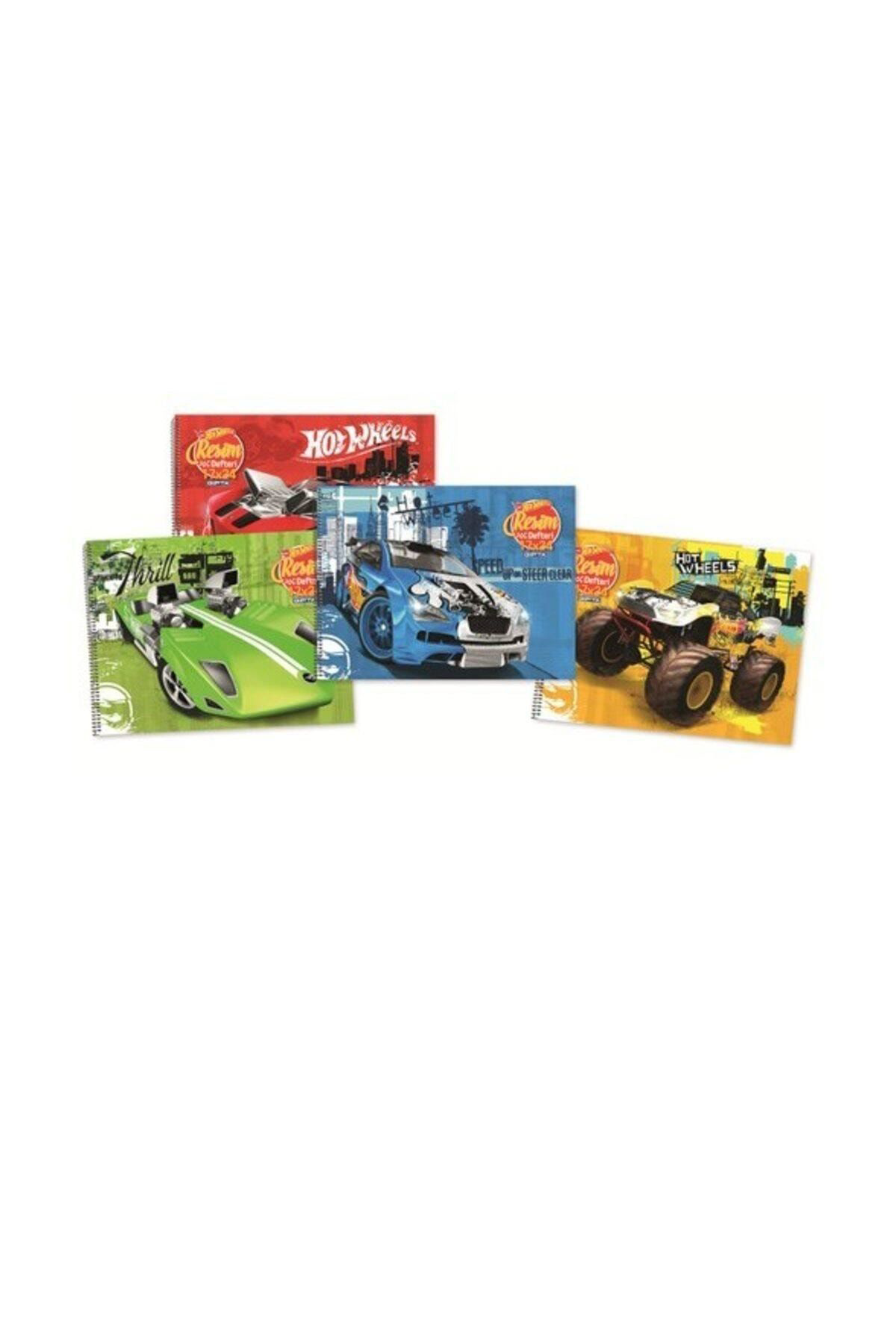 Gipta  5437 Hot Wheels Resim Defteri 25X35 Cm 15 Yaprak