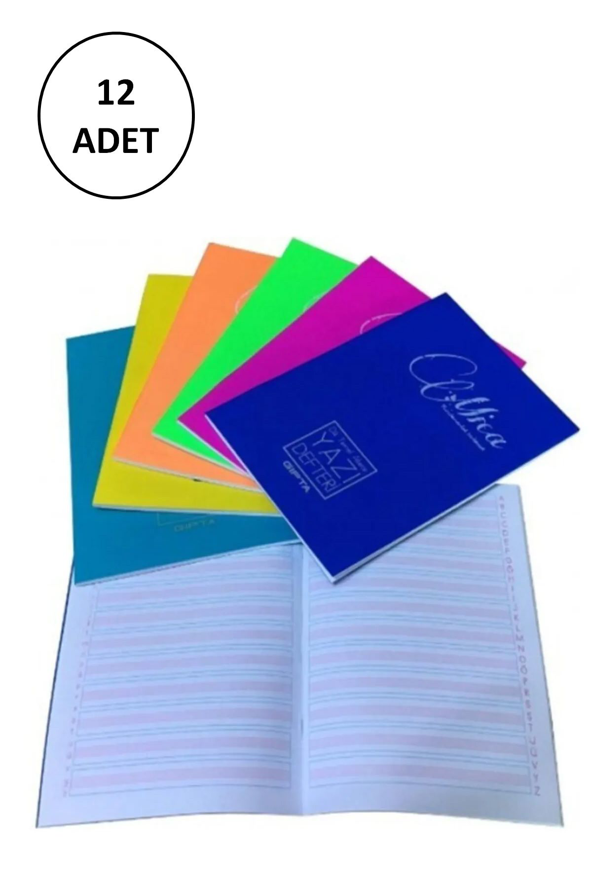 Just Cheap Store Gipta Mica Tel Dikişli A5 Güzel Yazi Defteri Pp Kapak 40 Yaprak 1