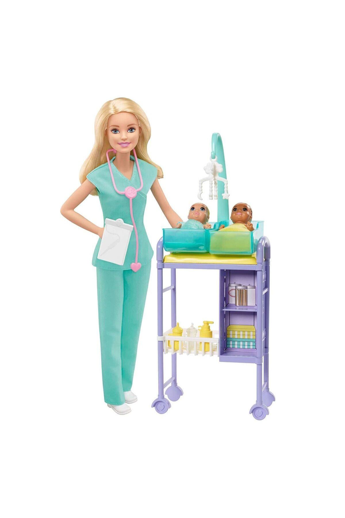 Pamiravm Gkh23 Barbie Bebek Doktoru - Sarişin