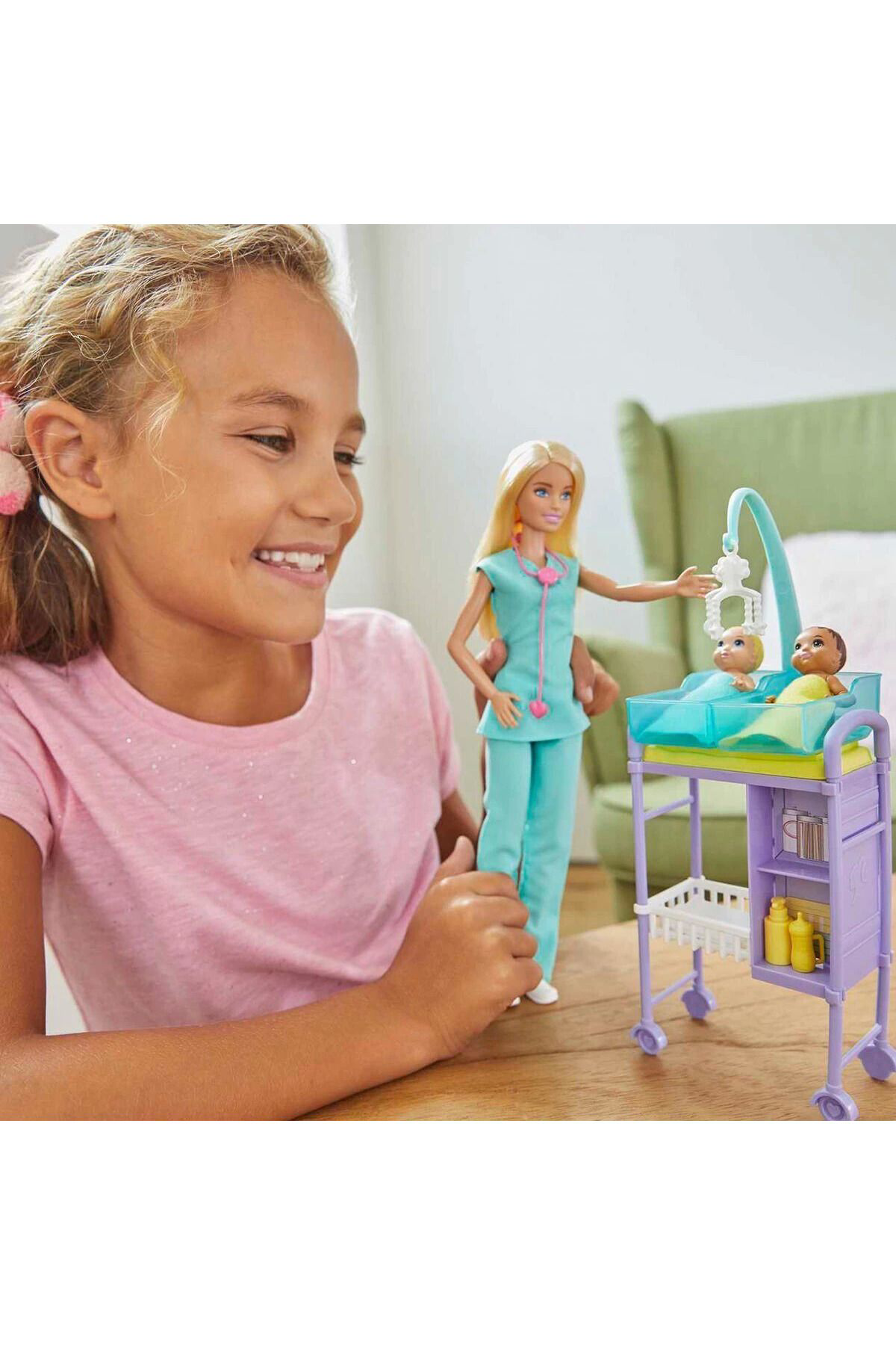 Pamiravm Gkh23 Barbie Bebek Doktoru - Sarişin