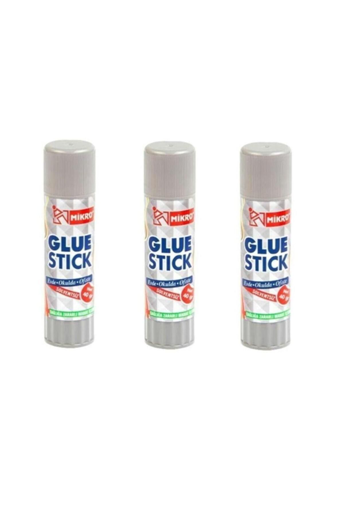 Mikro Glue Stick Yapiştirici Kati Yapiştirici 40 Gr Ruj Yapiştirici 3 A