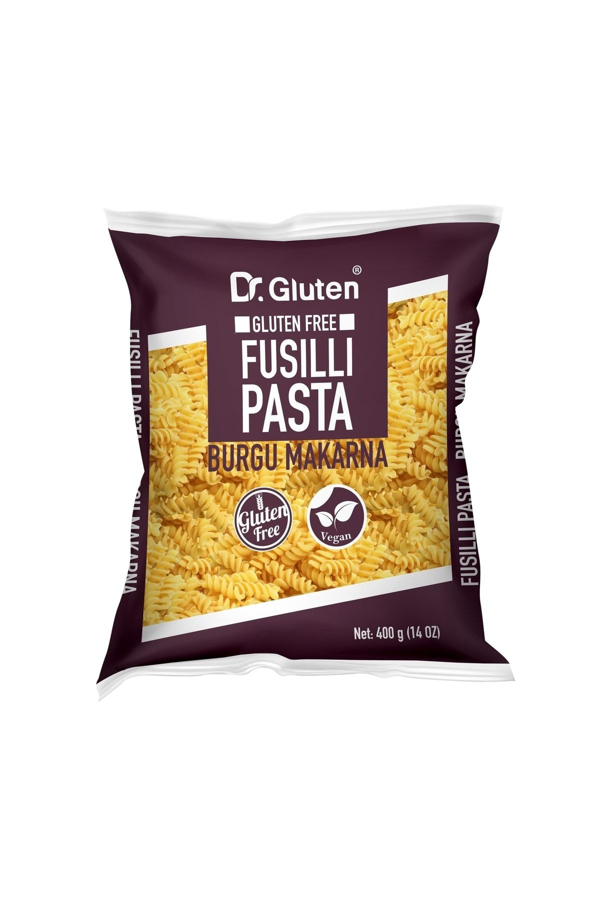 Dr.Gluten Glutensiz Burgu Makarna 400 G