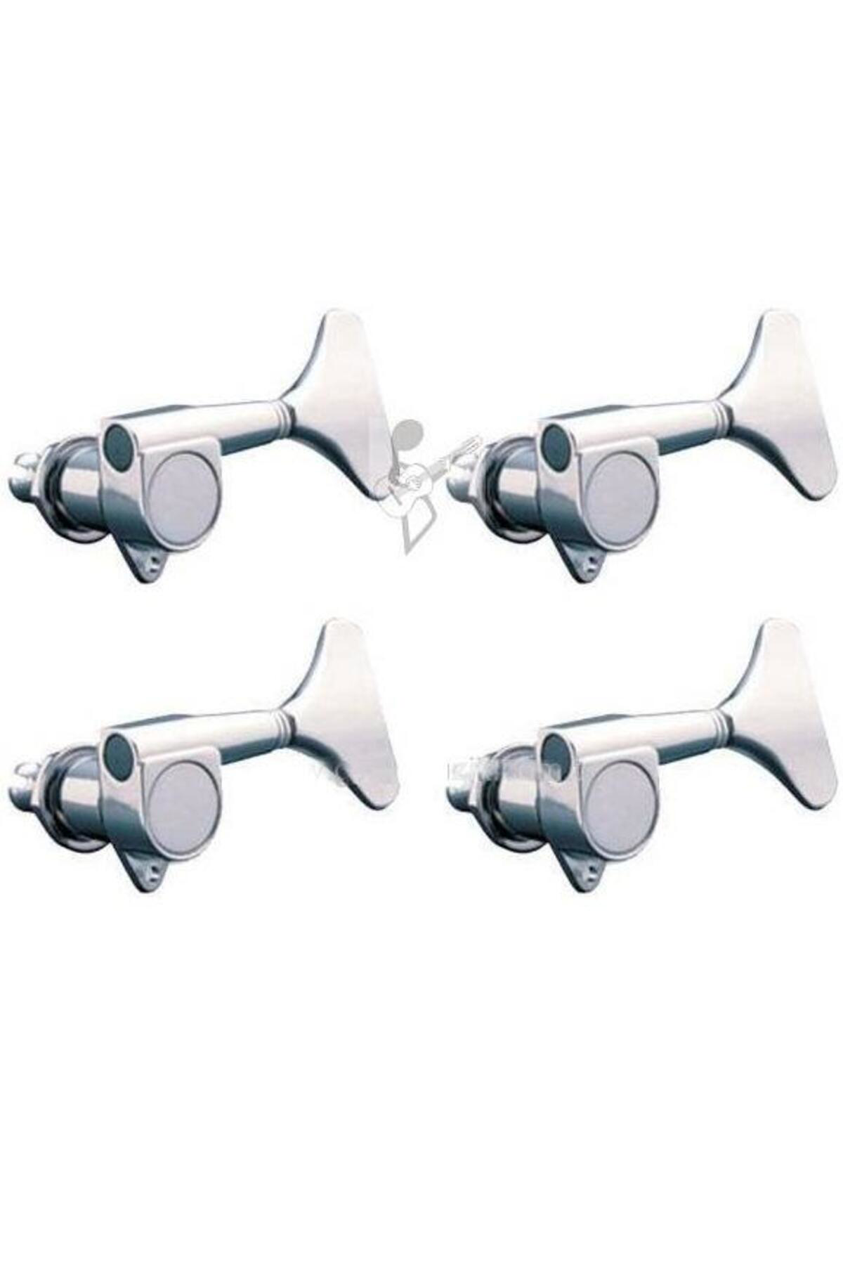 Maxtone Gm12b 4 Pcsset Version Guitar Machine Head Taiwa 4 Pcsset Version