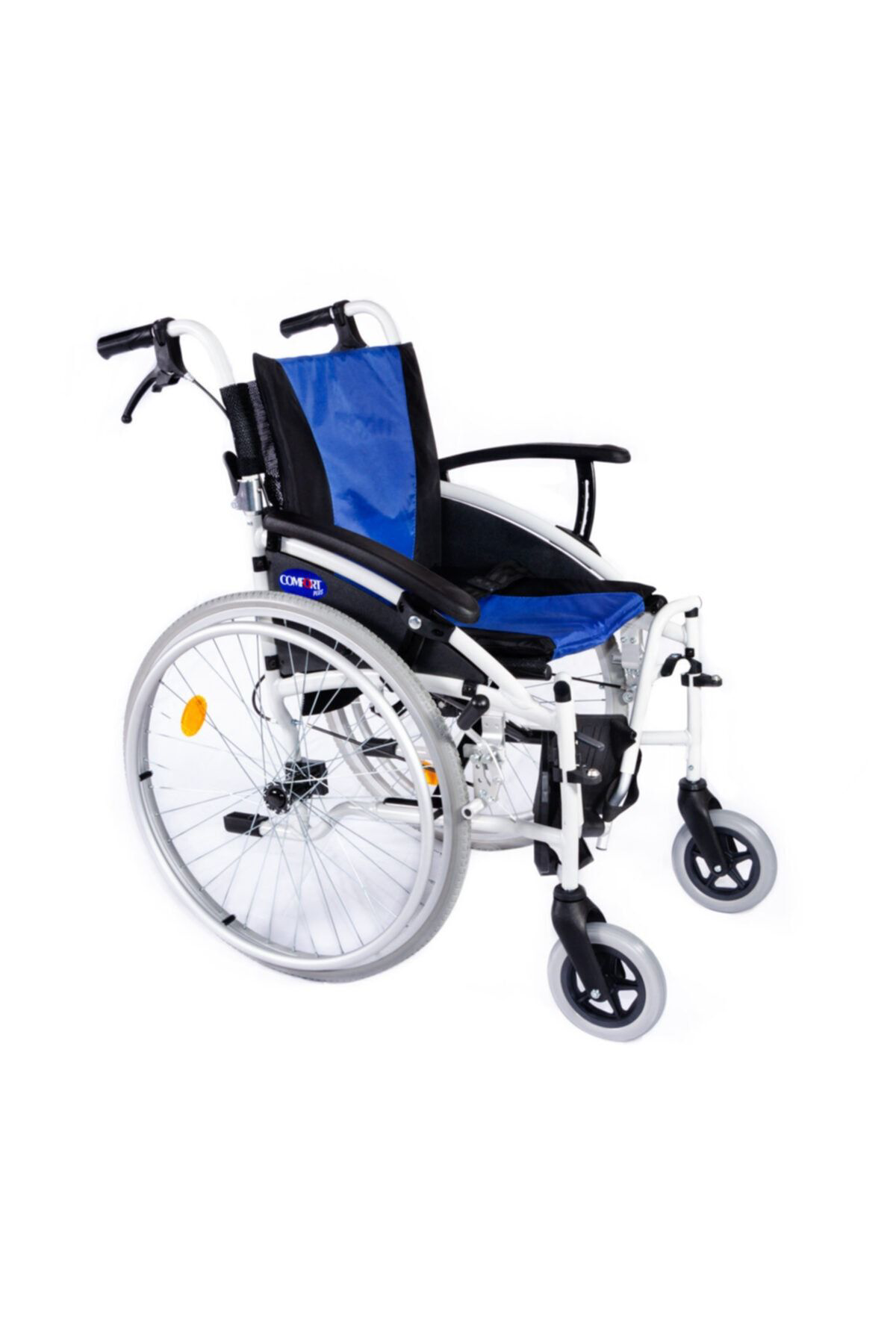 Comfort Plus Gpro Alüminyum Özellikli Hafif Refakatçi Frenli Tekerlekli Sandal