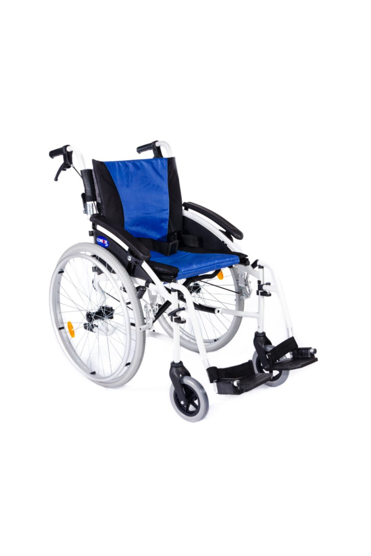 Comfort Plus Gpro Alüminyum Özellikli Hafif Refakatçi Frenli Tekerlekli Sandal