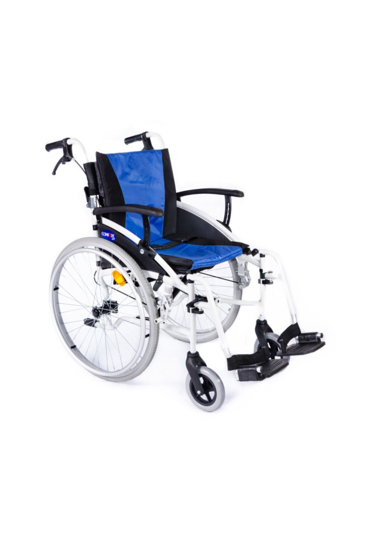 Comfort Plus Gpro Alüminyum Özellikli Hafif Refakatçi Frenli Tekerlekli Sandal