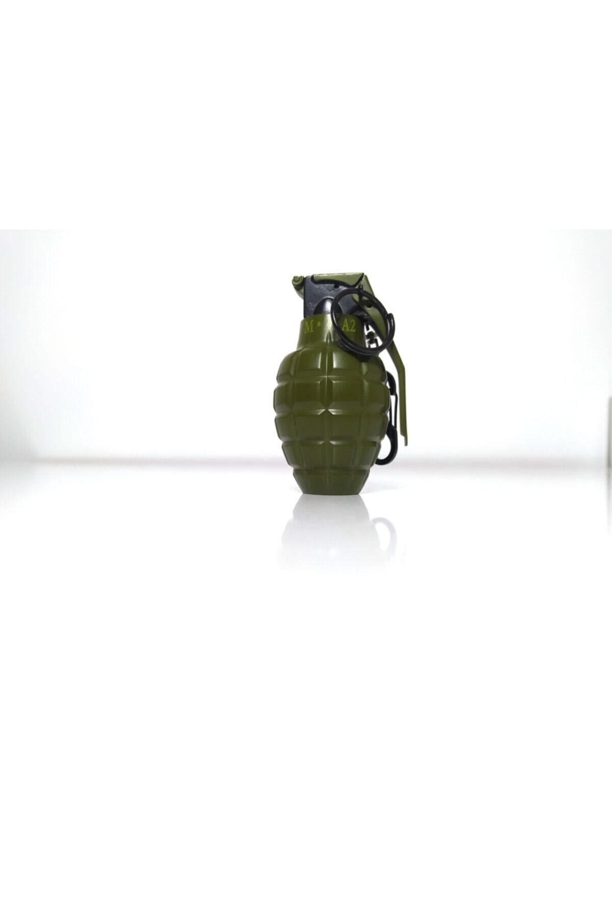 Gamerstoys Grenade Çakmak Figürü - Bomba Tasarimli Özel Kirmizi Alevli Çakma