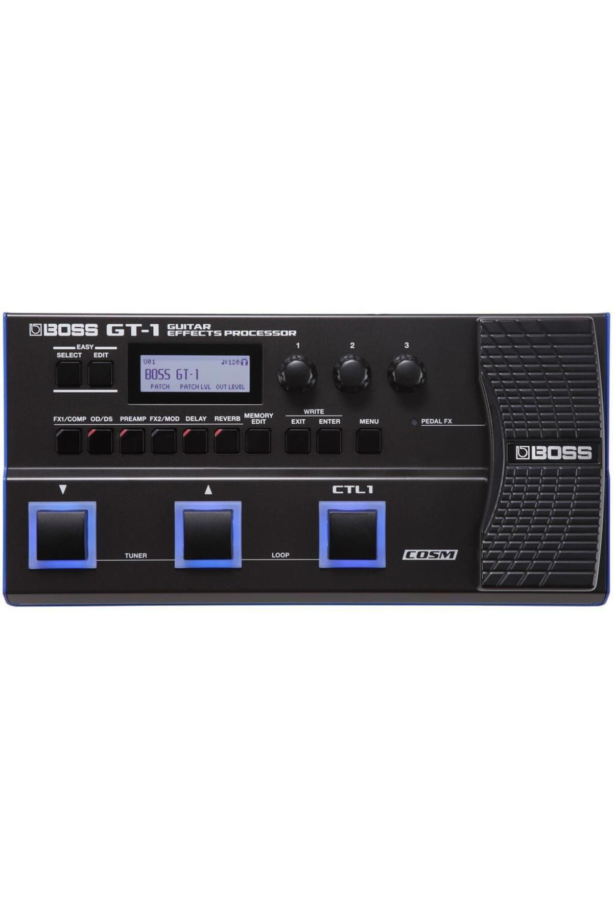 Boss Gt-1 Multiple Effects Gitar Prosesörü