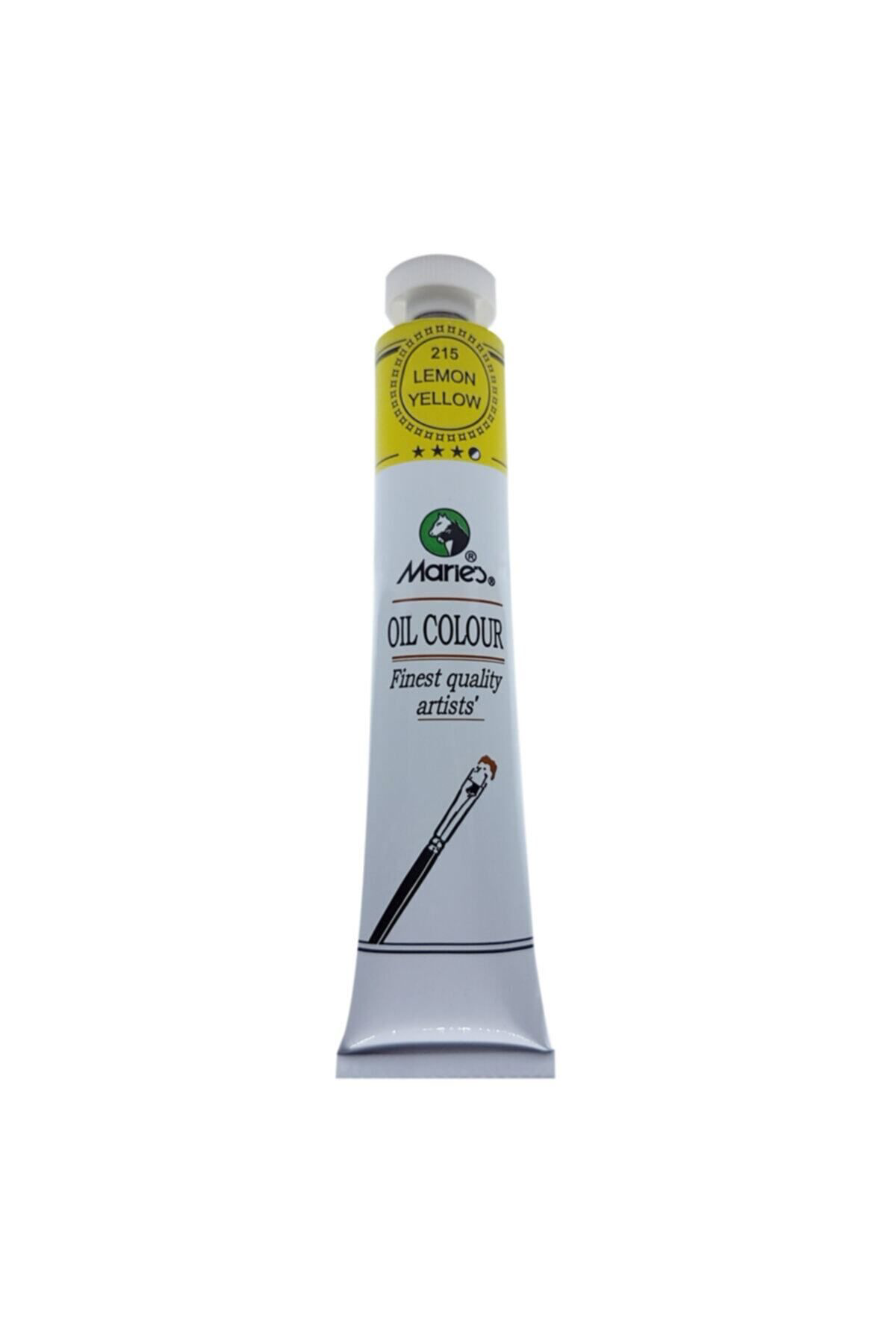 Maries Guaj Boya 12 Ml Lemon Yellow (Limon Sarisi) 215 Tekli (1 Adet)