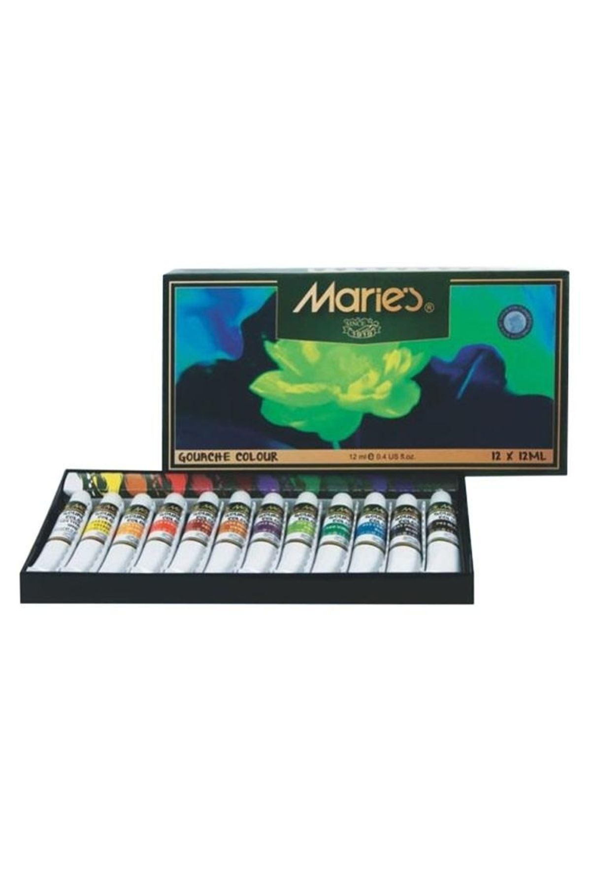 Maries Guaj Boya 12 Renk 12 Ml