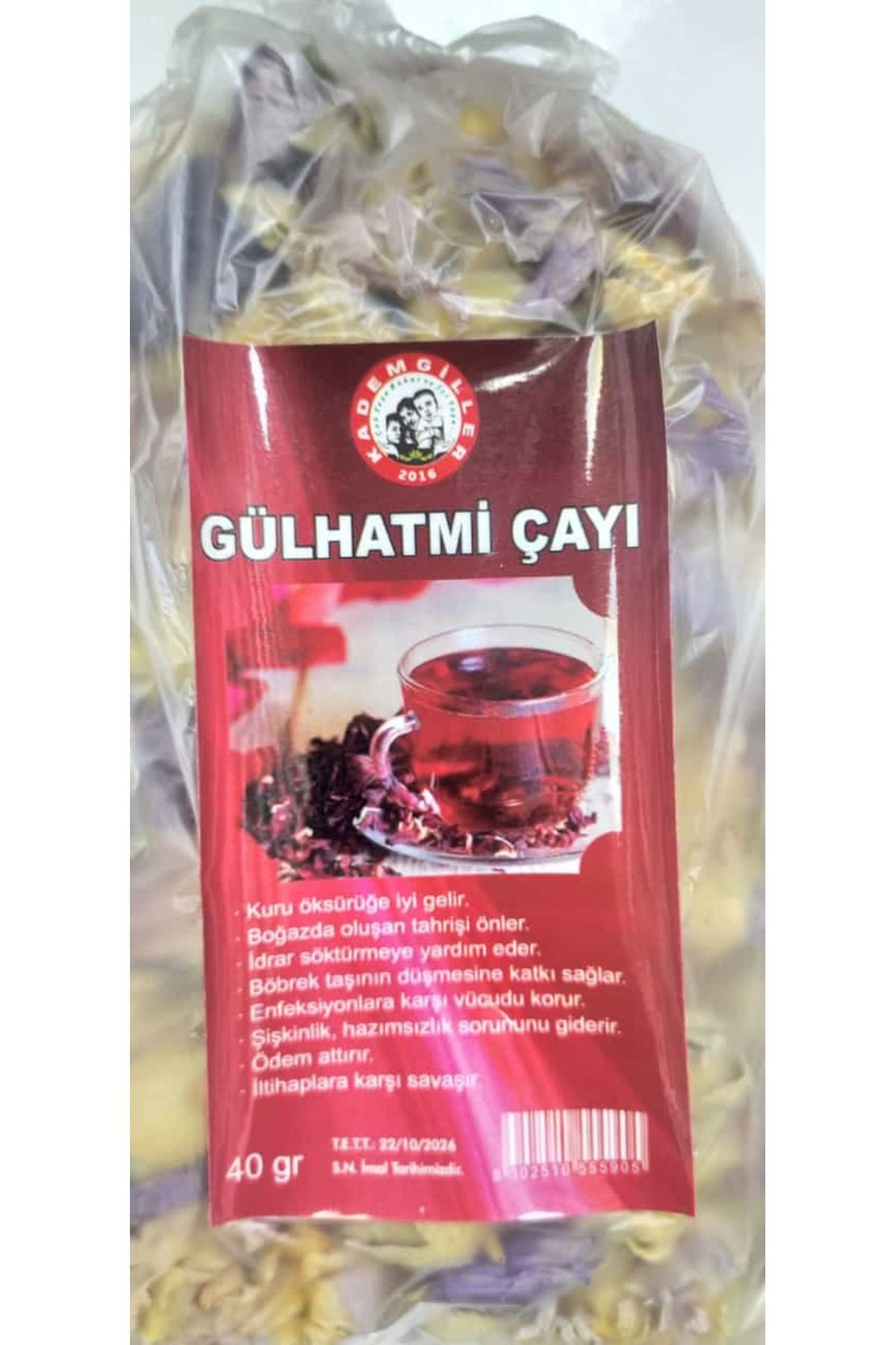 Kademgiller Gülhatmi Çiçeği 40Gr X 2 Adet