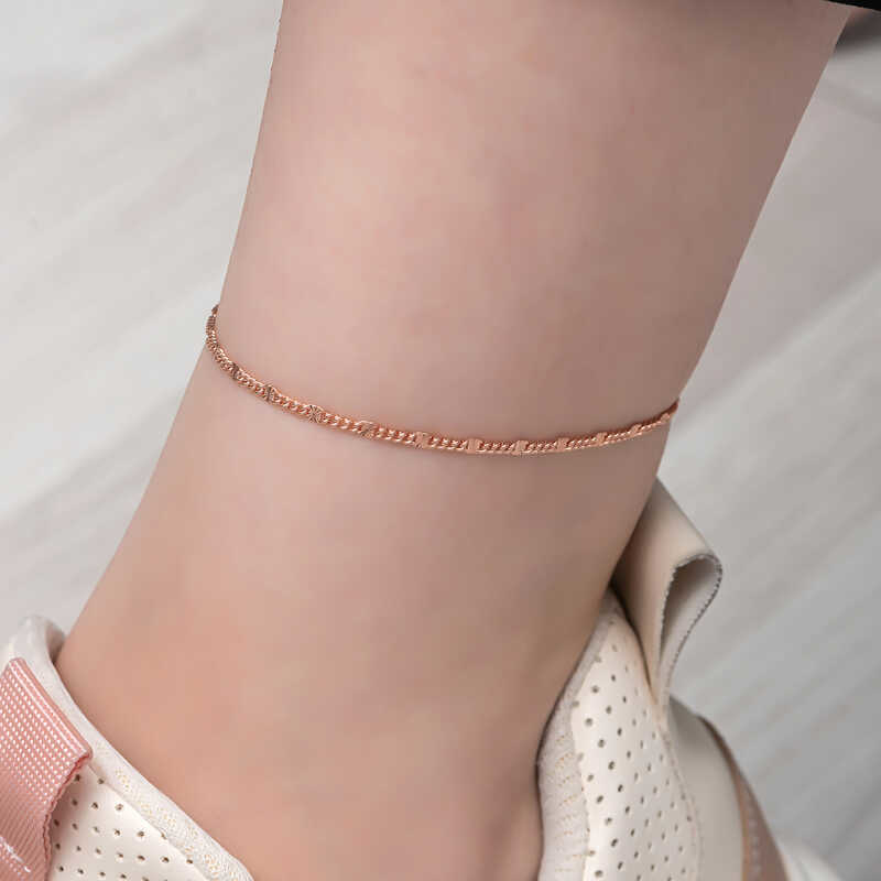 Stillove Gümüş Rose Kalemli Halhal Sl6075