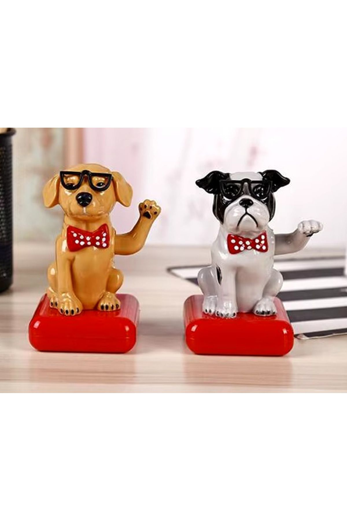 Zs Demir Güneş Enerjili Solar Sallanan Köpek