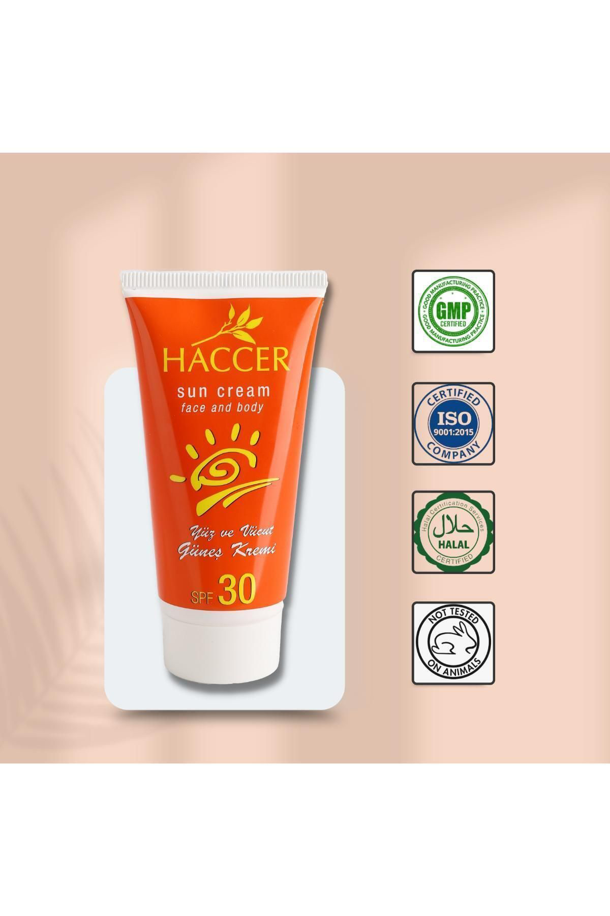 Haccer Güneş Koruyucu Krem 30 Spf 150Ml