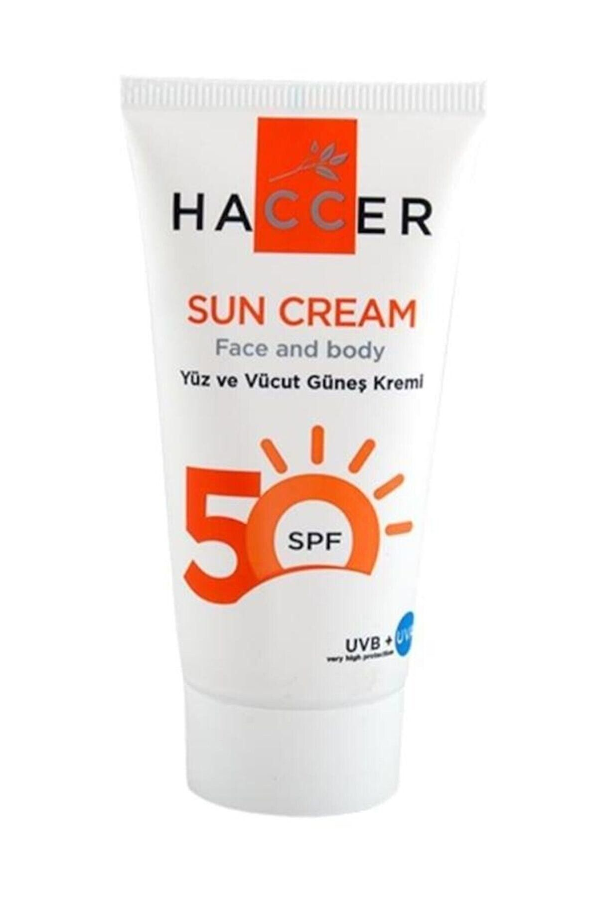 Haccer Güneş Koruyucu Krem Spf 50 150Ml