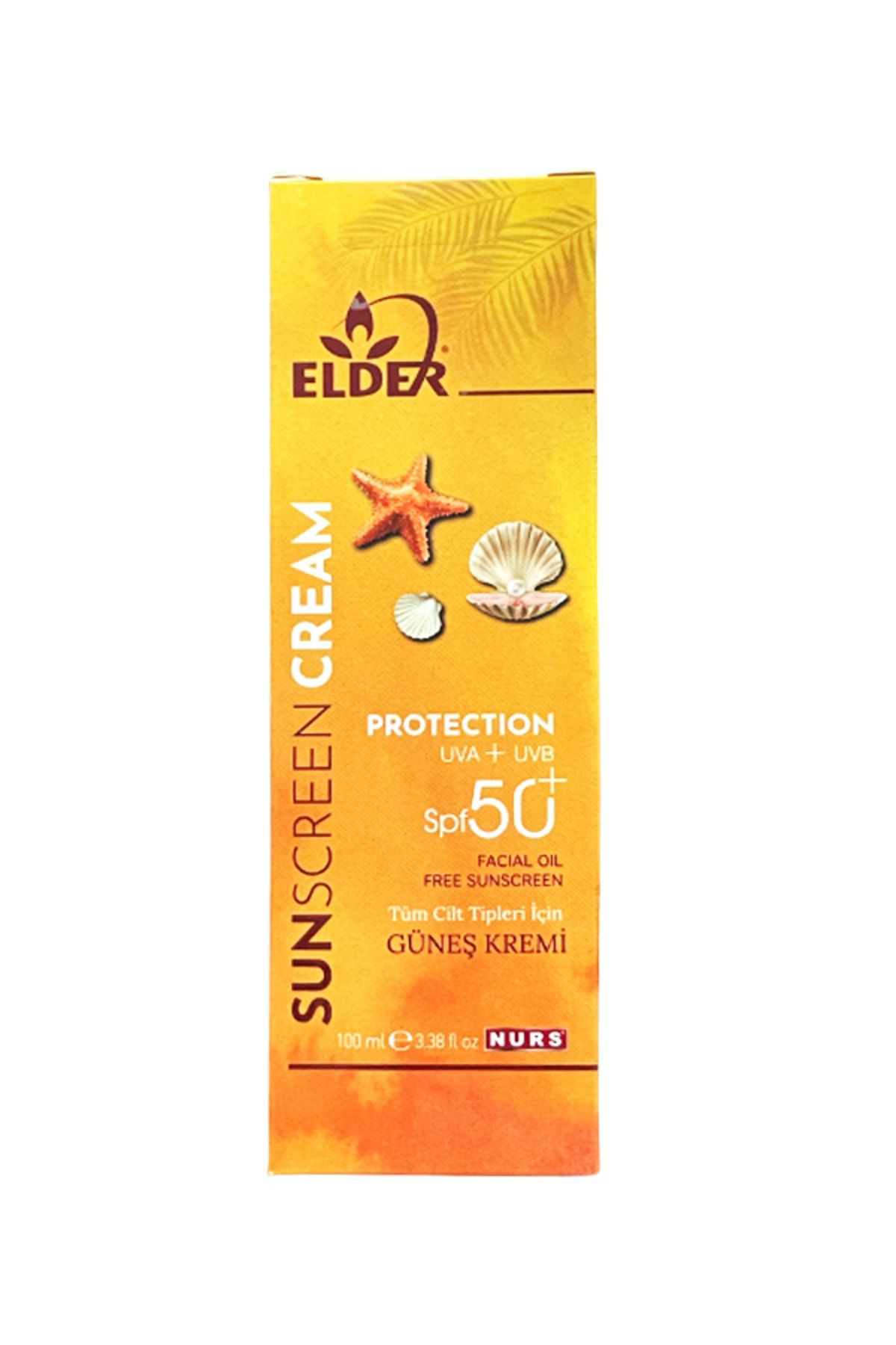 Elder Güneş Kremi Yüksek Koruma Spf 50 100 Ml 50 Faktörlü