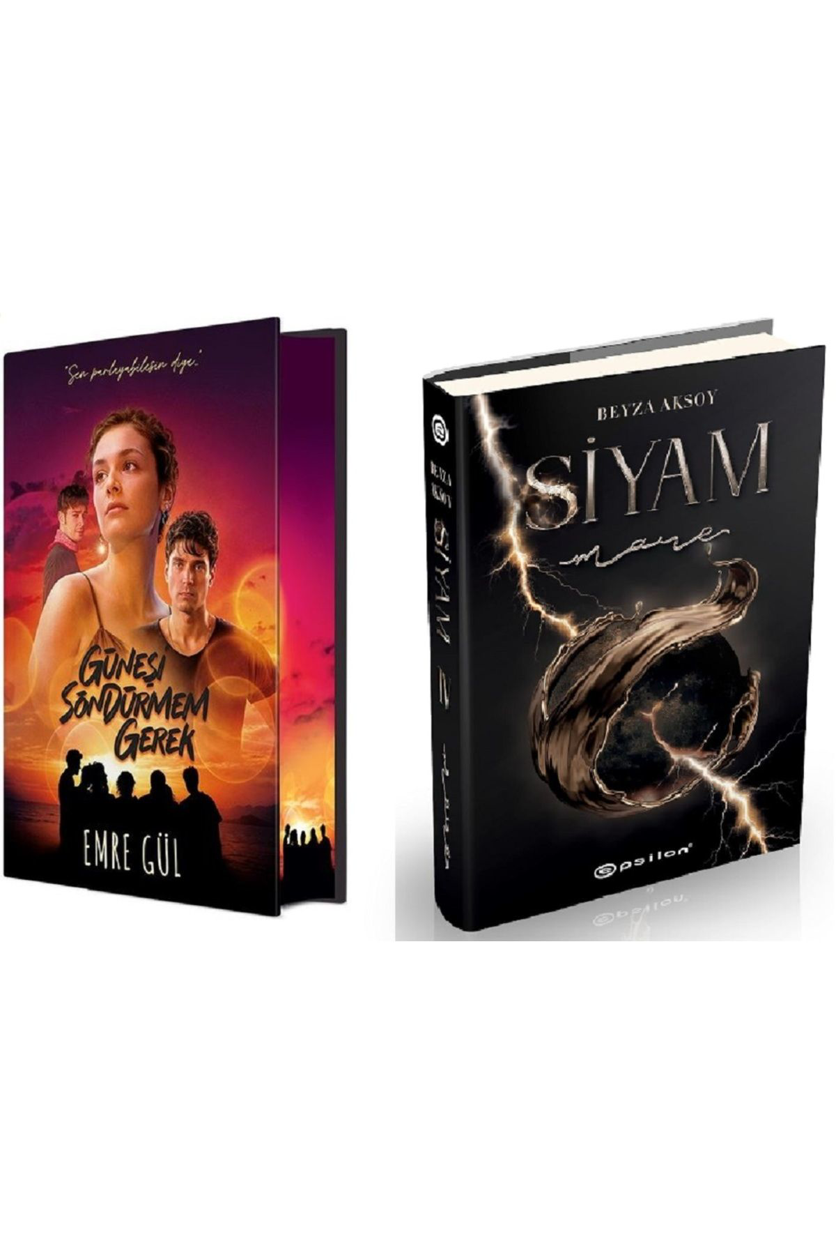 Güneşi Söndürmem Gerek + Siyam 4 Mare / Ciltli 2 Kitap Set
