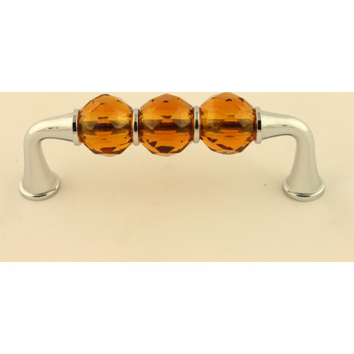 Gürçay Hirdavat Gürcay Hirdavat Çekmece Kulpu Kristal 96Mm Kahve