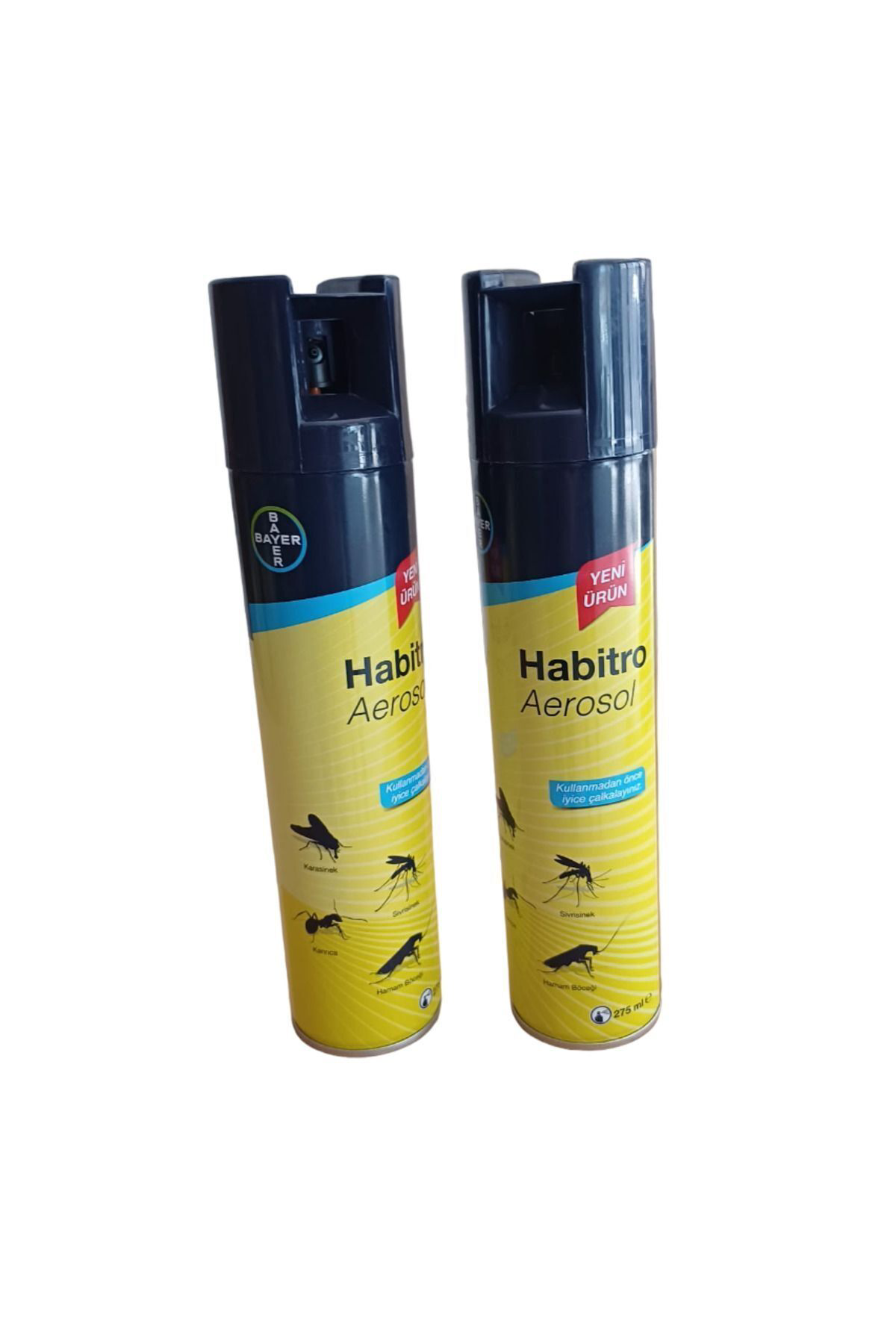 Bayer Habitro Aerosol 275 Ml X 2 Adetli Yeni Ürün