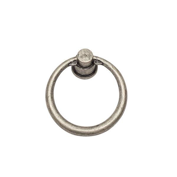 Gürçay Hirdavat Halka Kulp 40Mm Antik Gümüş