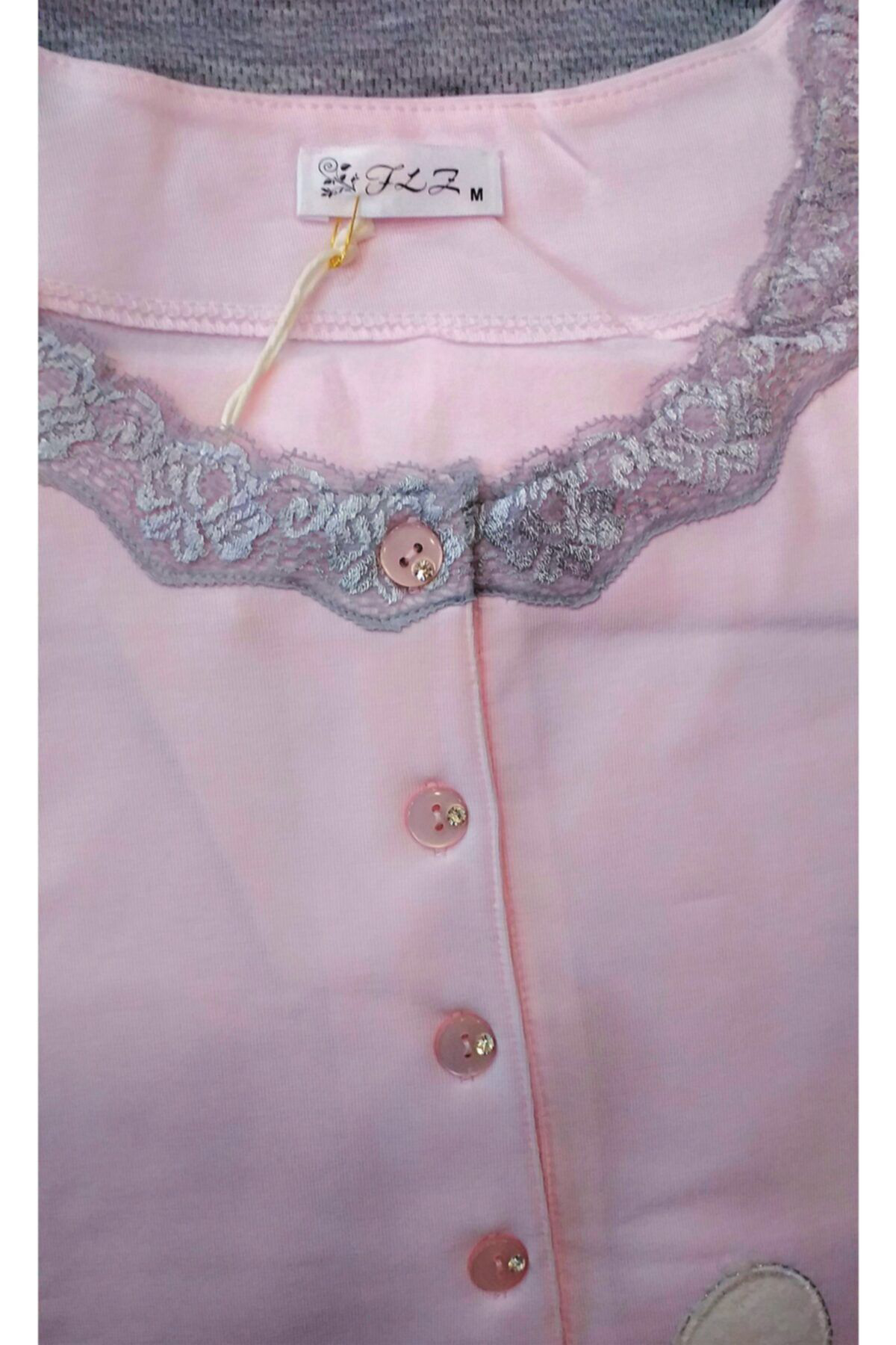 Flz Hamile Pijama Takimi Pembe