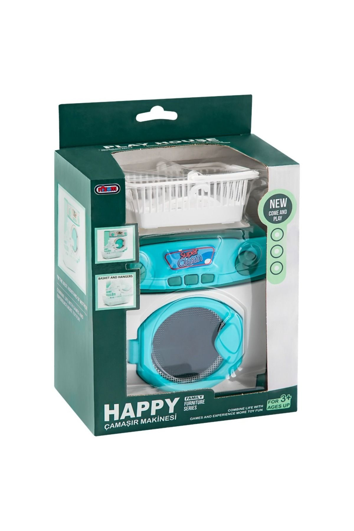 Oyuncak Store Happy Çamaşir Makinesi Çamaşir Selesi