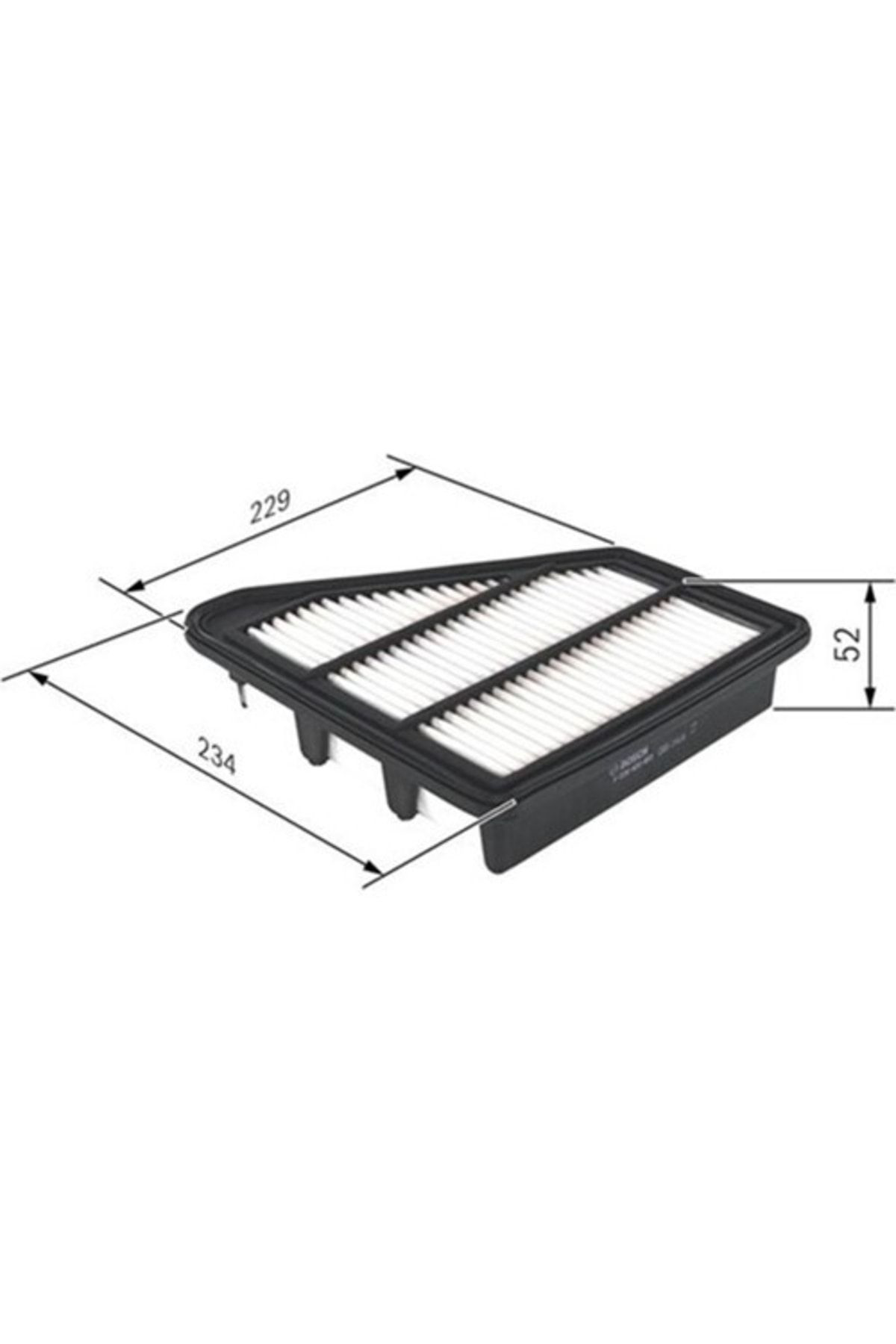 Bosch Hava Filtresi F026400453 Honda Civic İx 1.6 İ-Dtec 13=>, 2.2 İ-Dt