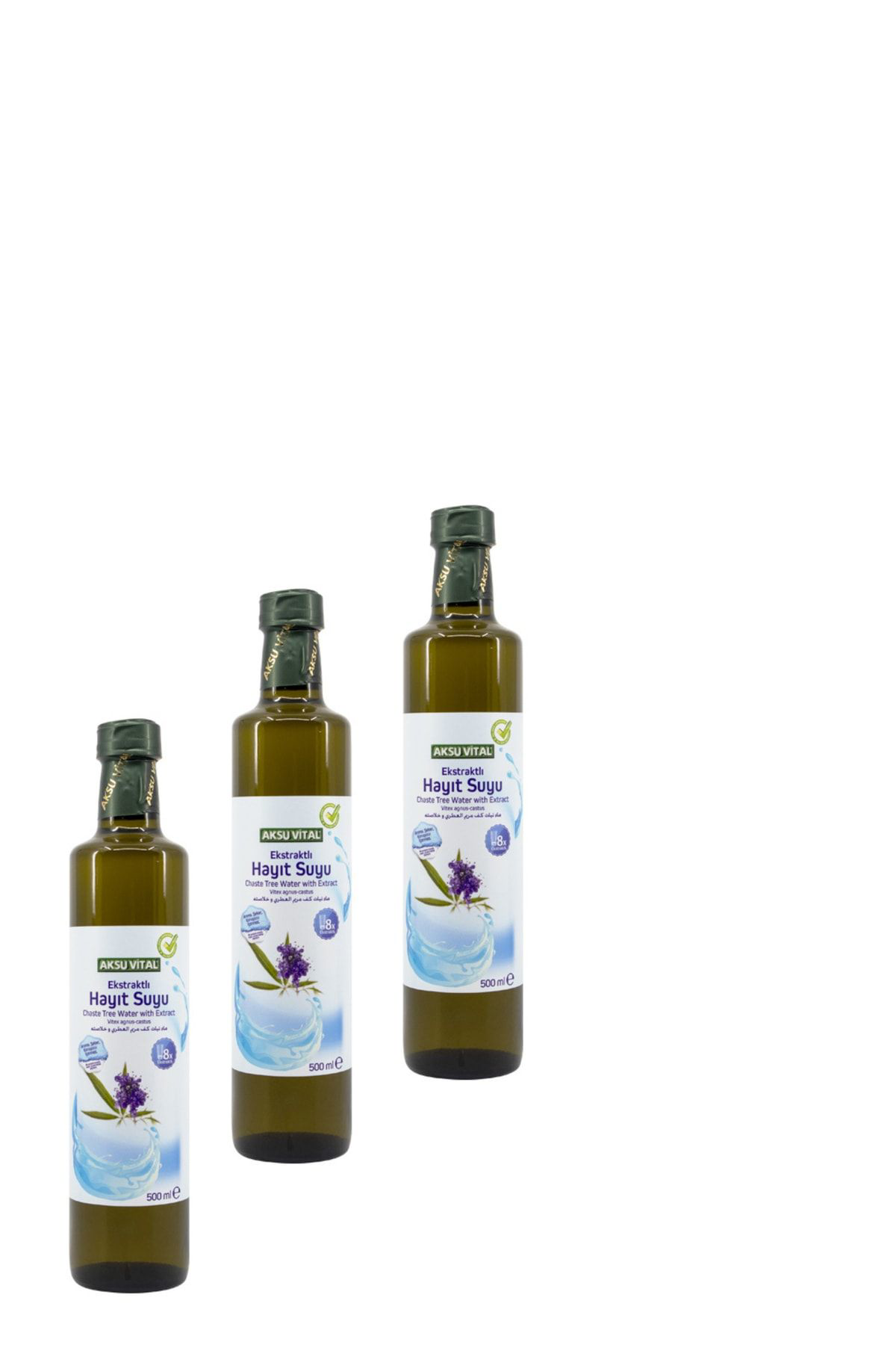Aksu Vital Hayit Suyu Ekstraktli 500 Ml. X 3 Adet