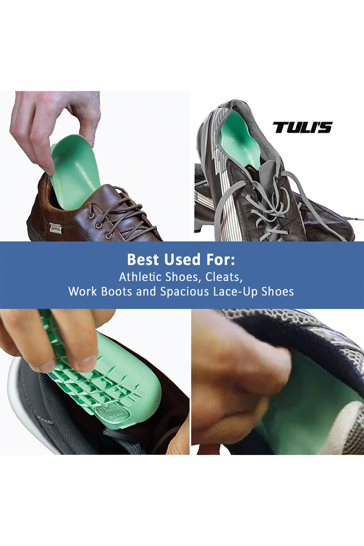 Tuli's Heel Cups Topukluk 1 Çift (80 Kg Üstü Kullanim) Large Boy