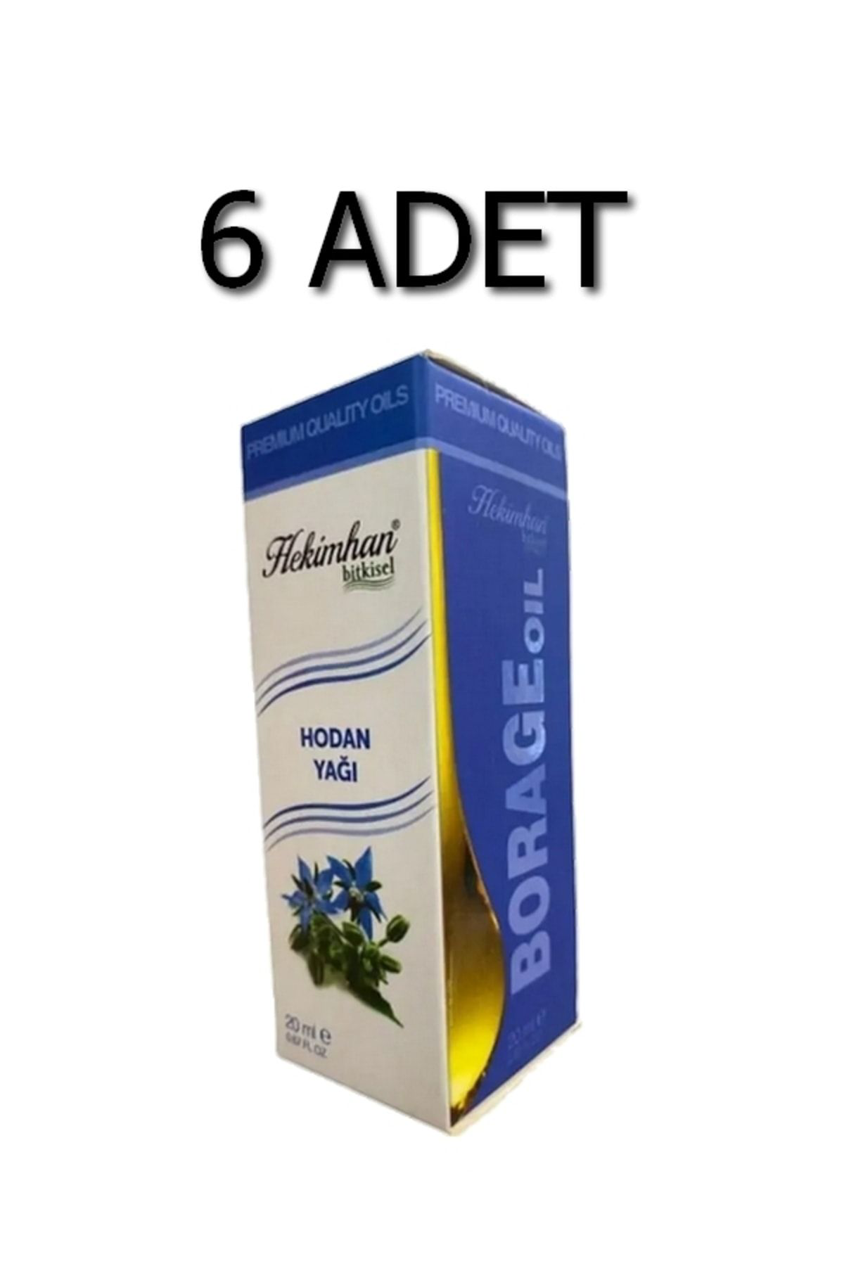Hekimhan Bitkisel Hekimhan Hodan Yaği 20 Ml 6 Adet