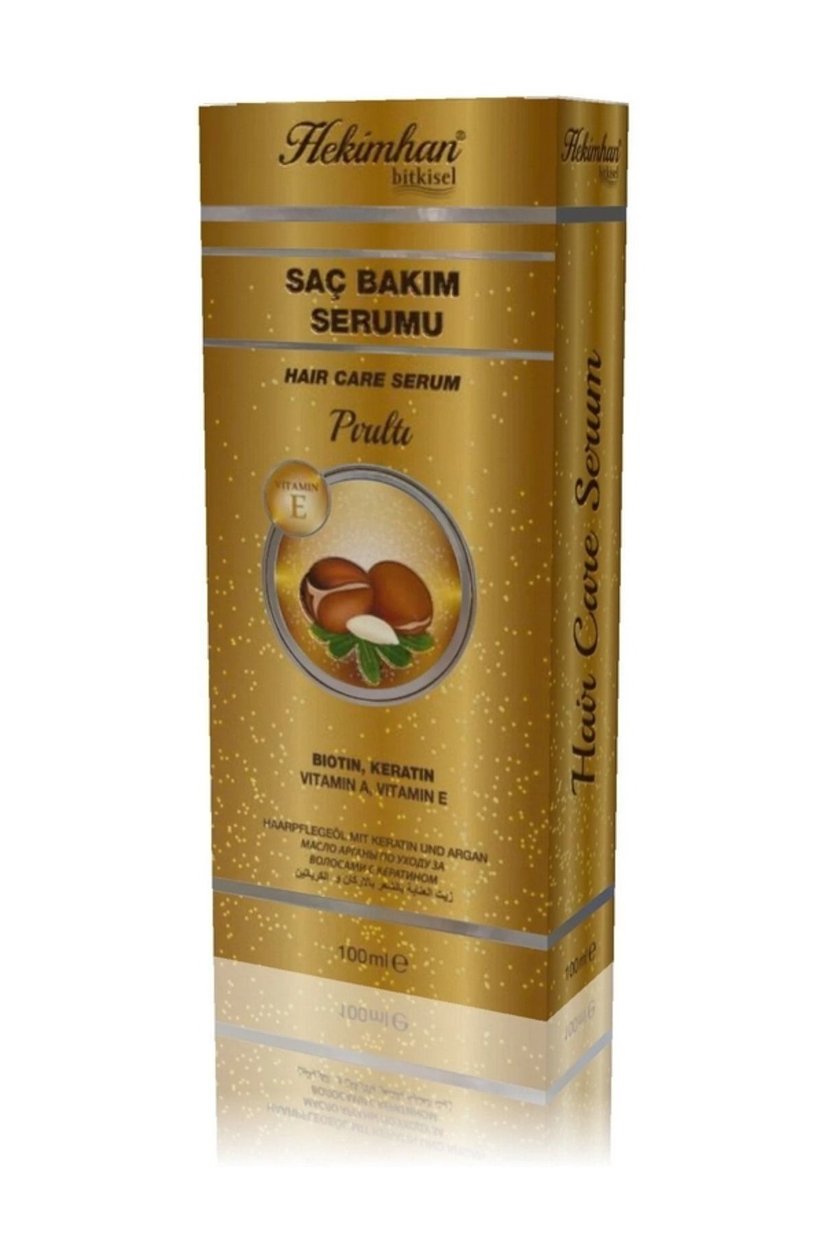 Kuvvet Marka Hekimhan Keratinli Arganli Saç Bakim Serumu 125 Ml
