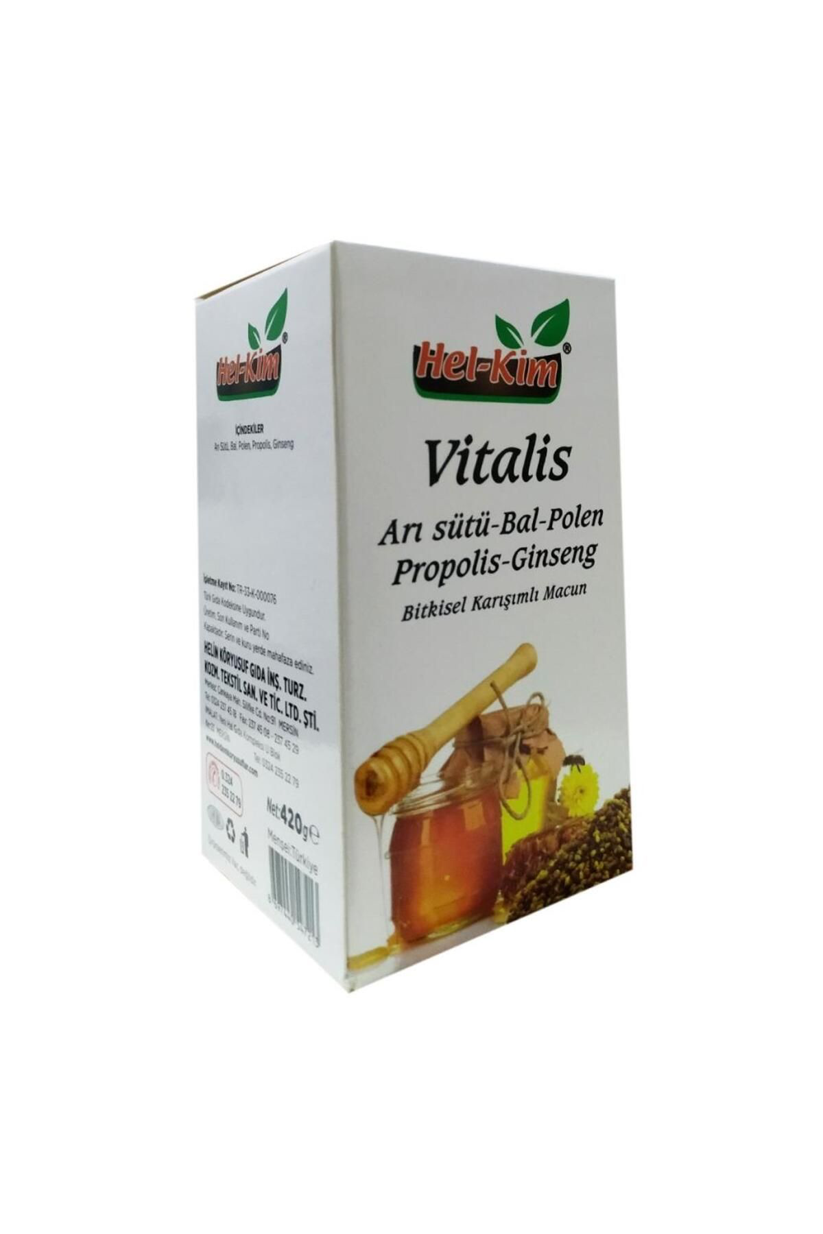 Hel-Kim Helkim Vitalis Ari Sütü Bal Polen Propolis Ginseng Karişim 420Gr