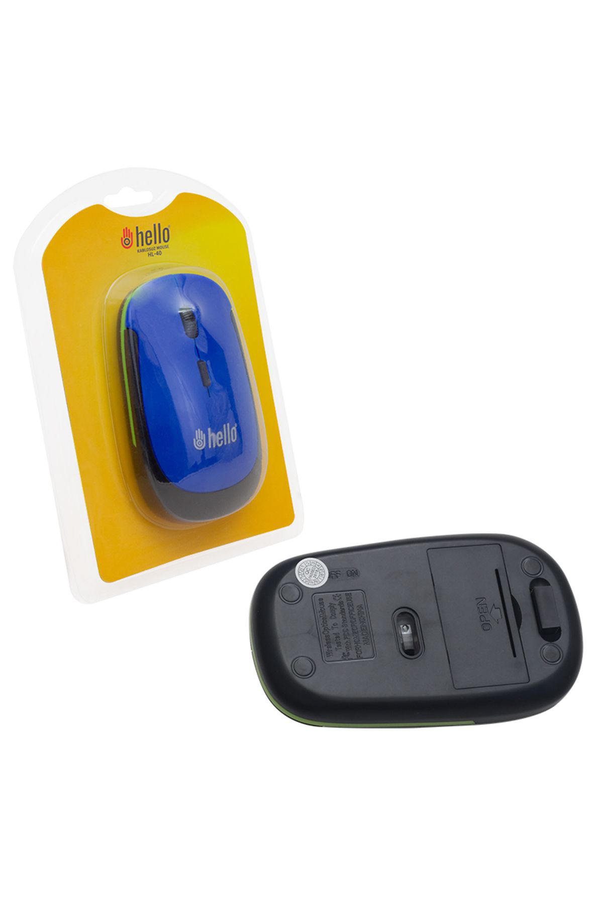 Robotrend Hello Hl-40 1200 Dpi 2.4 Ghz Kablosuz Mouse (4906)