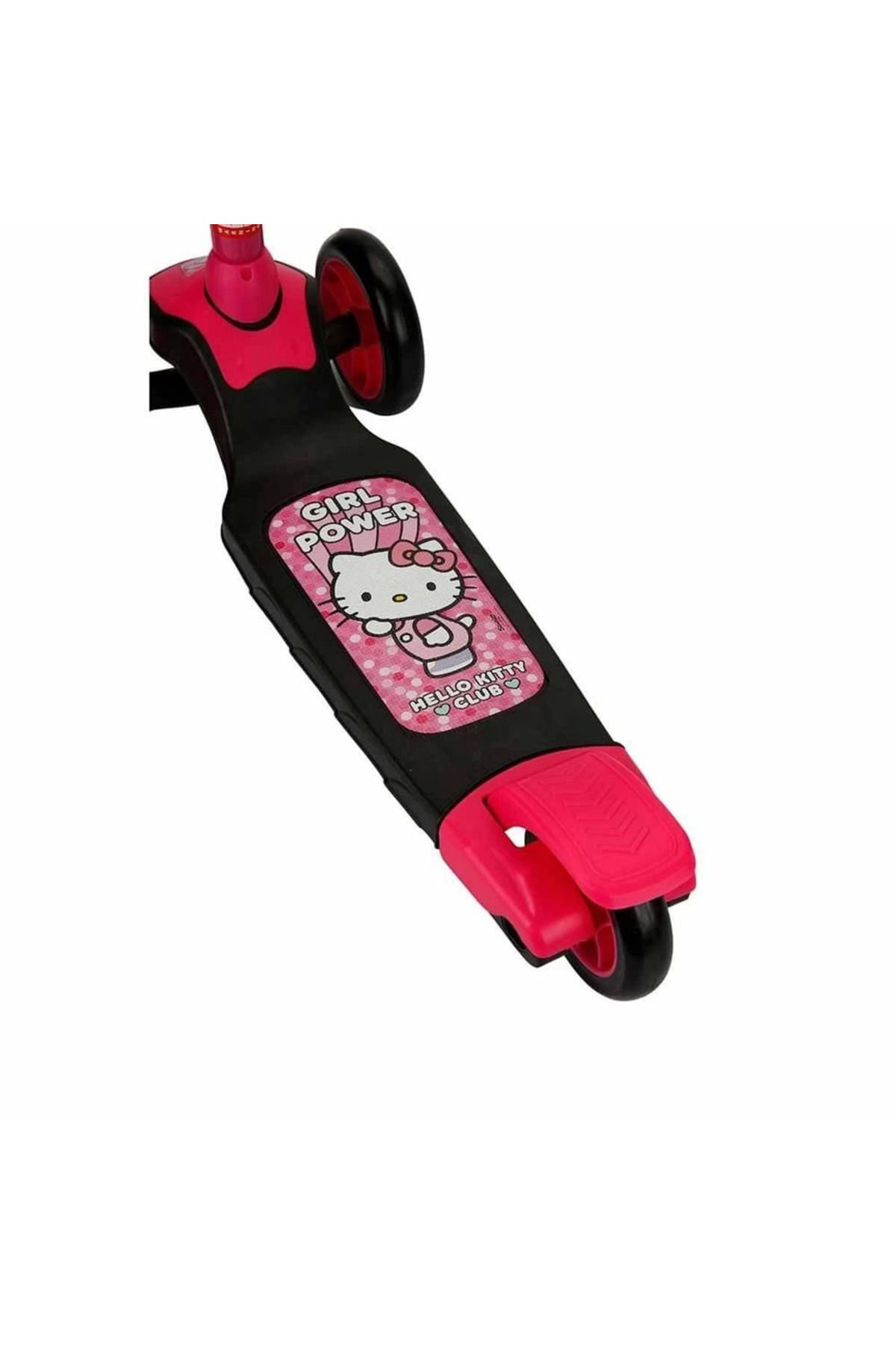 Yusuftex Hello Kitty 3 Tekerlekli Twistable Scooter