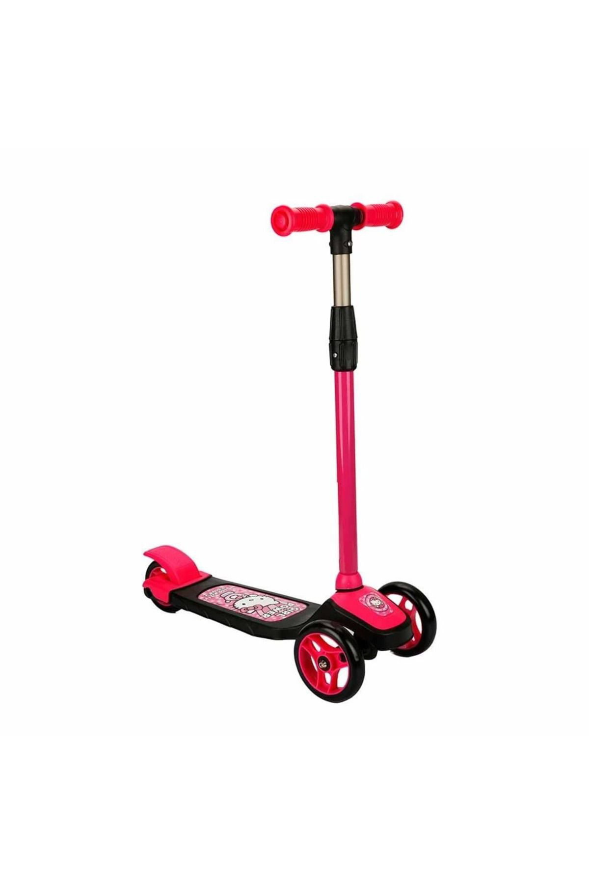 Yusuftex Hello Kitty 3 Tekerlekli Twistable Scooter